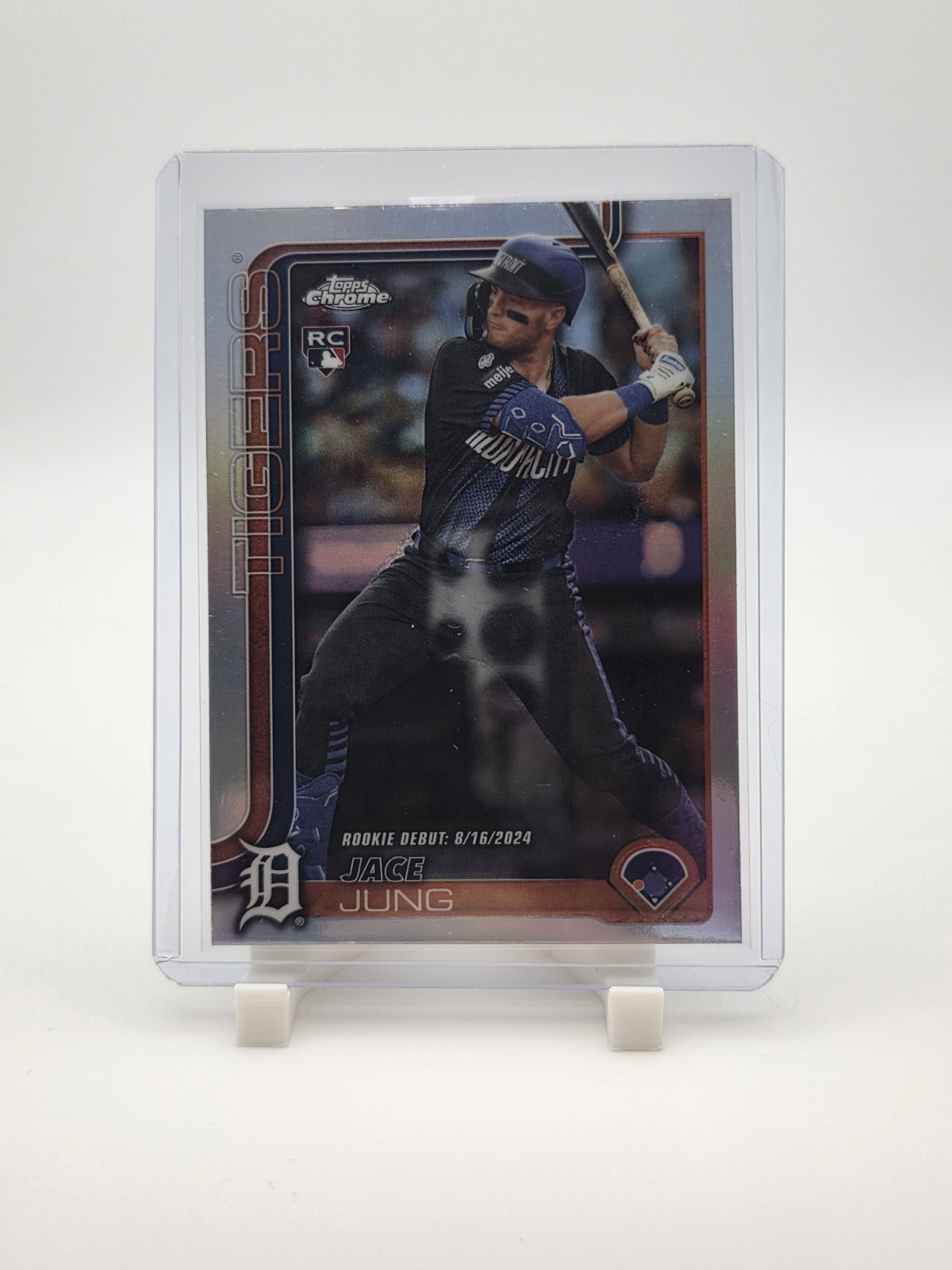 2025 Topps Chrome Update - Jace Jung #USC121 Refractor (RC)