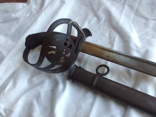 antique german cavalry sword 1889 trooper ww1 lot 4/25