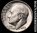 1963-D Roosevelt Dime- Silver- Choice Gem Brilliant Unc- No Reserve #K2867
