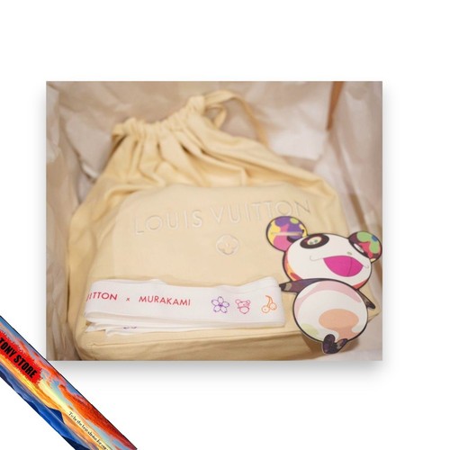 Borsa a tracolla Louis Vuitton Capucines MINI Takashi Murakami M14165 bianca JP - Foto 9 di 9