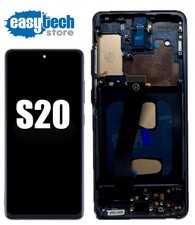 SAMSUNG S20 G980F 4G G981B 5G Display LCD TFT Touch Screen Vetro Schermo NERO
