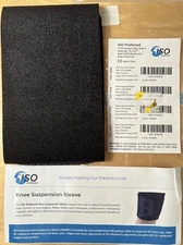 Suspension Sleeve for Knee Braces Black ISO Preferred Universal Adjustable