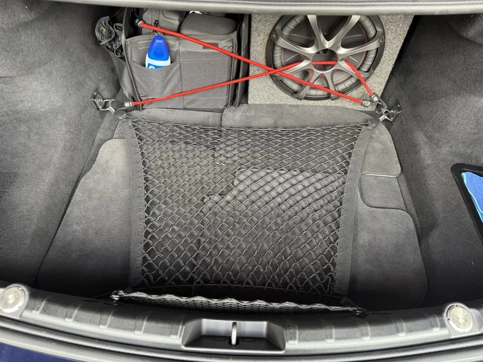 Rear Trunk Floor Style Mesh Web Cargo Net for BMW 6-SERIES 2004-2020 Brand New - Image 2 of 4