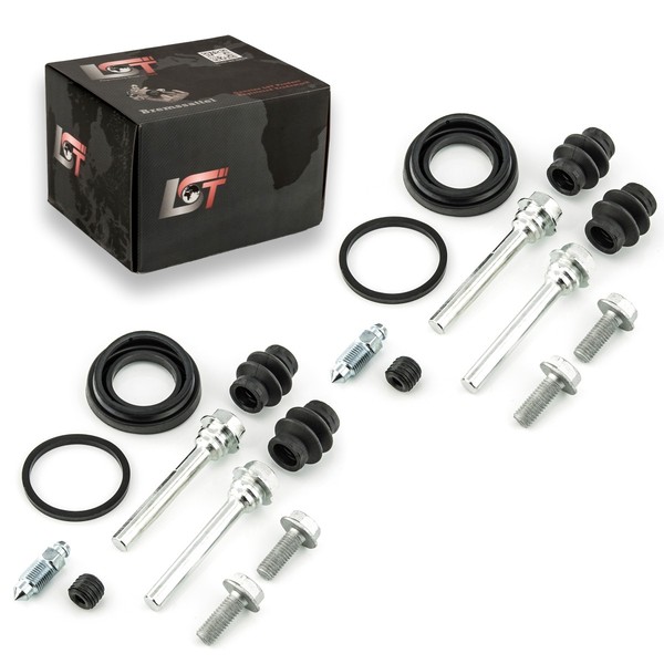 2X Bremssattel Reparatur Set FüHrungsbolzensatz HLR FüR VW Caddy Tiguan Touran-image