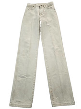 Wrangler Jeans Womens Size 3 x 34 Tan Western Cowgirl Denim Country Made in USA