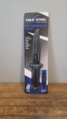 Cold Steel Leatherneck SF Knife 6 3/4'' D2 Steel Blade 11 3/4'' OAL  w/ Sheath