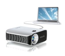 Philips PicoPix 2055 Mini Portable led pocket Projector Compact, 55 lumens