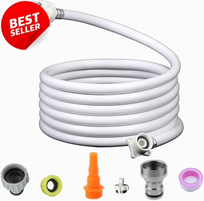 #ad 9.8FT Portable Washer Inlet Hose Quick Connect Twin Tub Mini Machine US $44.79