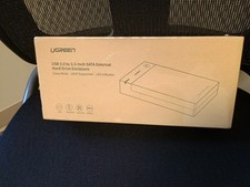 NEW UGREEN USB 3.0 to 3.5 inch SATA External Hard Drive Enclosure