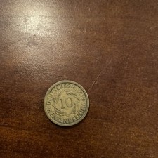 Germany 1924 A 10 Reichspfennig Weimar Republic - 