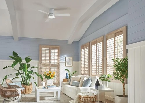 Hinkley Lighting Trey 44" LED Fan, Matte White - 902744FMW-LWD *FREE SHIPPING* - Picture 2 of 6