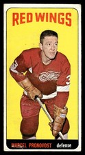 1964 TOPPS MARCEL PRONOVOST 39 VG SP HOCKEY DETROIT RED WINGS