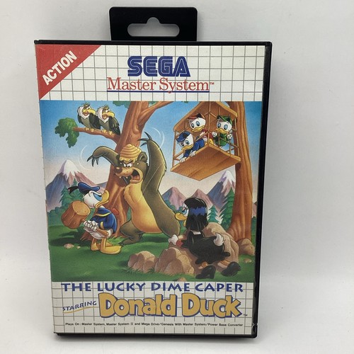 Jeu SEGA Master System - DONALD DUCK - Bon état - Cartouche Vintage
