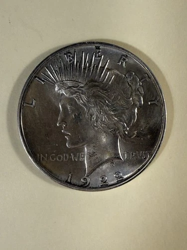 1922 Peace Dollar $1 Silver Business Strike Coin, 0.9 Fineness