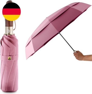 LOGAN & BARNES Taschenschirm Sturmfest Ø103Cm - Regenschirm Sturmfest Klein Mit 