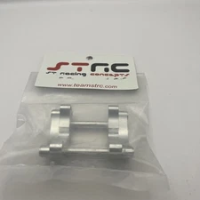 STRC ST9460S Aluminum Rear Wheelie Bar Mount Silver : Traxxas Drag Slash