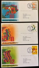 12 HOUSSES PREMIER JOUR DE NOËL AVEC 12 JOURS DE CONGÉ NOEL