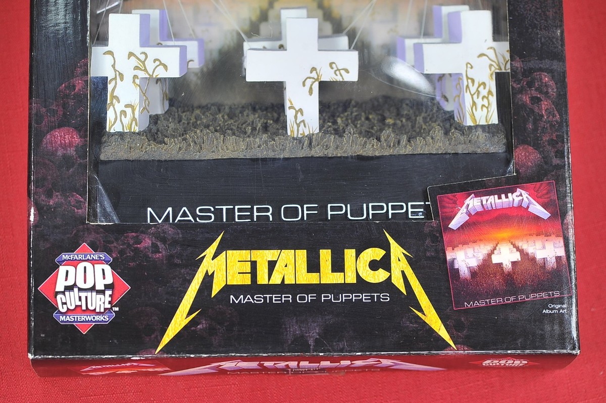 McFarlane Toys 3d Album Cover Metallica Master of Puppets for sale