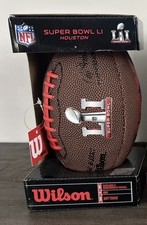 Nuevo en caja 2017 Super Bowl LI 51 Wilson Junior fútbol americano NE Patriots raro TB12