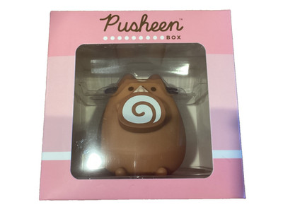 Neue Pusheen the Chocolate Swirl Katze Vinyl Figur aus Abo Box