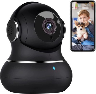 Little elf Überwachungskamera 2K Babyphone mit Kamera mit Bewegungserkennung