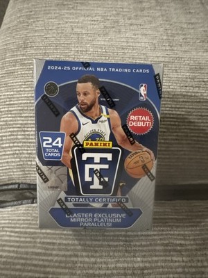Panini NBA Totally Certified 2024-25 Basketball Trading Card Blaster Box