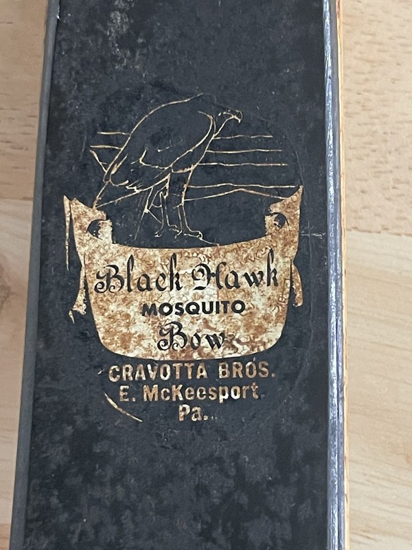 Vintage Cravotta Brothers Blackhawk Mosquito Bow 48 3/4"