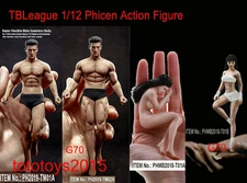 Us 1/12 Seamless Male Body Female Action Figure Phicen Suntan Tbleague Body toy