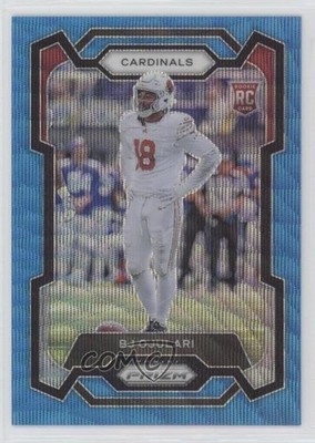 2023 Panini Prizm Rookies Blue Wave 124/199 BJ Ojulari #301 Rookie RC 15ej