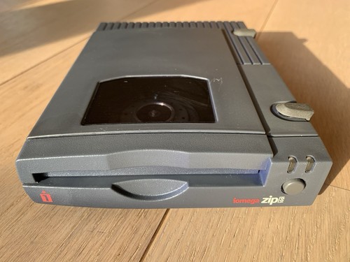 Retro PC Iomega ZIP 100 Drive Z100P2 Napęd zewnętrzny Port równoległy - Zdjęcie 2 z 6