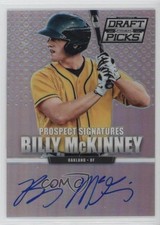 2013 Panini Prizm Perennial Draft Picks Silver Billy Mckinney #25 Auto 0u66