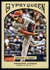 Ervin Santana 2011 Topps Gypsy Queen #159 Angels MLB READ FREE SHIP AutographDen