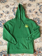 Men  s John Deere Hoodie Size Large Green Farms Tractors