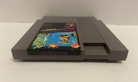 NICE Vintage 5 Screw Gumshoe NES Nintendo Video Game Cart And Sleeve