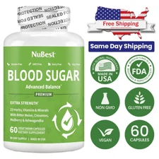🔥 NuBest Blood Sugar – Glucose Balance, Metabolism & Immunity Support