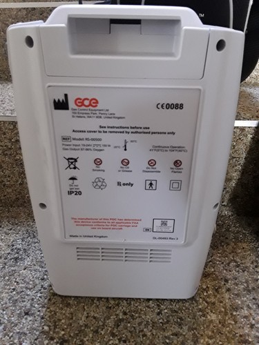 GCE Zen-O mobiles Sauerstoffgerät inkl. Dauerflow Sauerstoffkonzentrator 1 Akku - Bild 6 von 6
