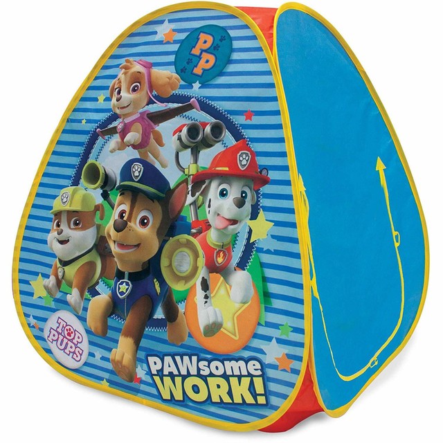 paw patrol playhut tent and tunnel