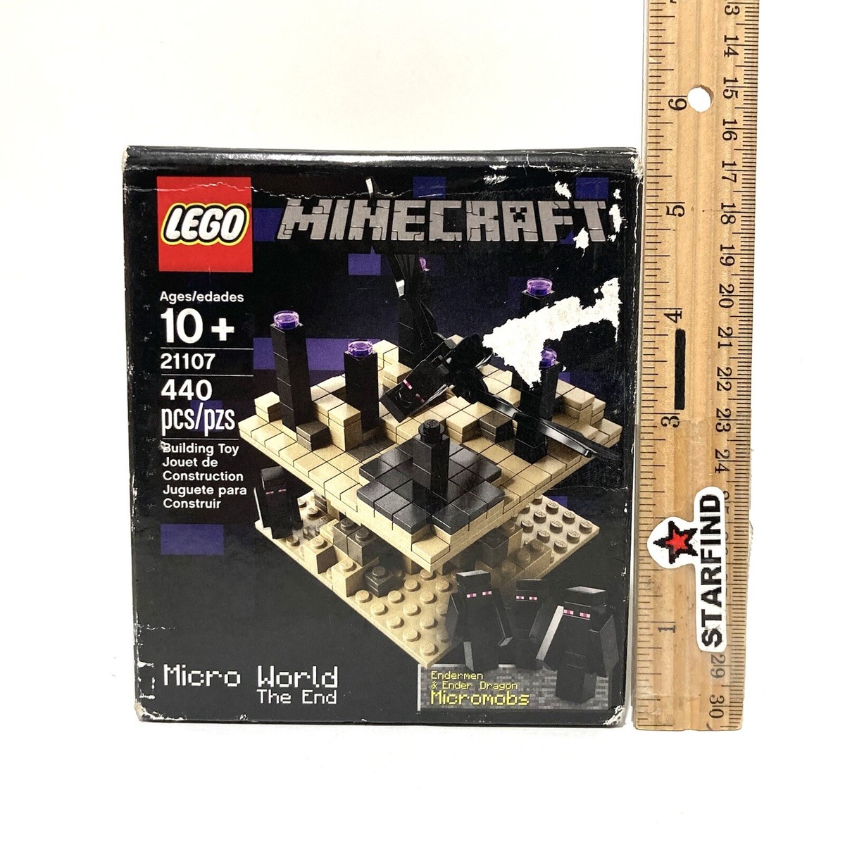 LEGO Minecraft Micro World The End 21107 Building Toy Mojang NEW