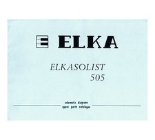 ELKA SOLIST 505 Service Manual PDF Schematic Diagram Schemi ELKASOLIST + Updates
