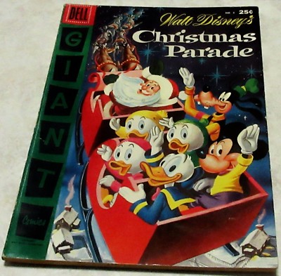 Walt Disney's Christmas Parade 8 (1956) Barks art! WHOLESALE $59.99!