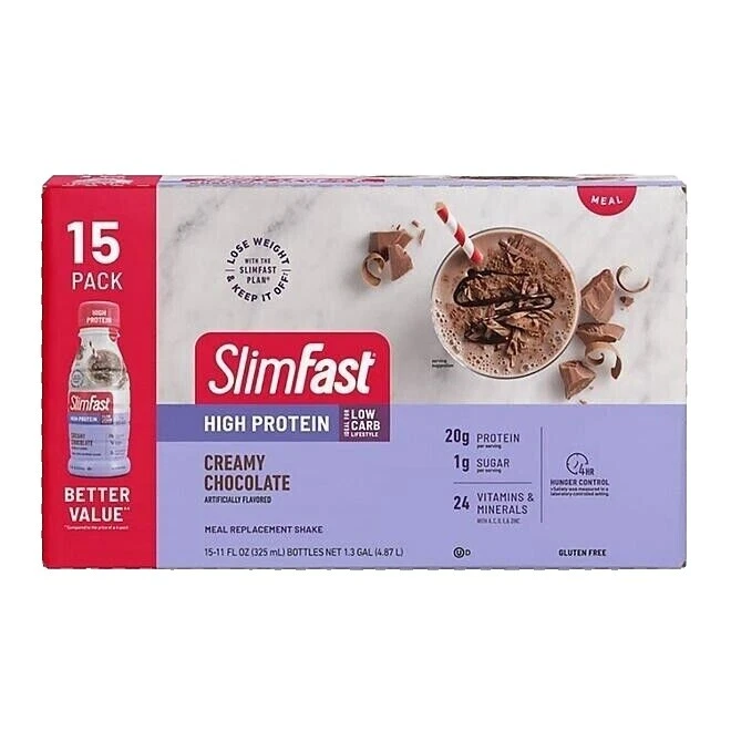 Bebidas de reemplazo de Comidas Slim Fast Bebida