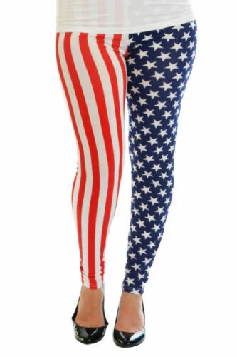 White Plus Size Leggings for Women