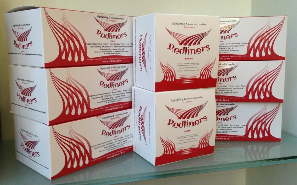 Redliners Highlighting & Colouring Meche (6 x Long & 2 x Short)