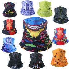 UV Protection Neck Gaiter Cover Windproof Motorcycle Cycling Bandana Face Mask