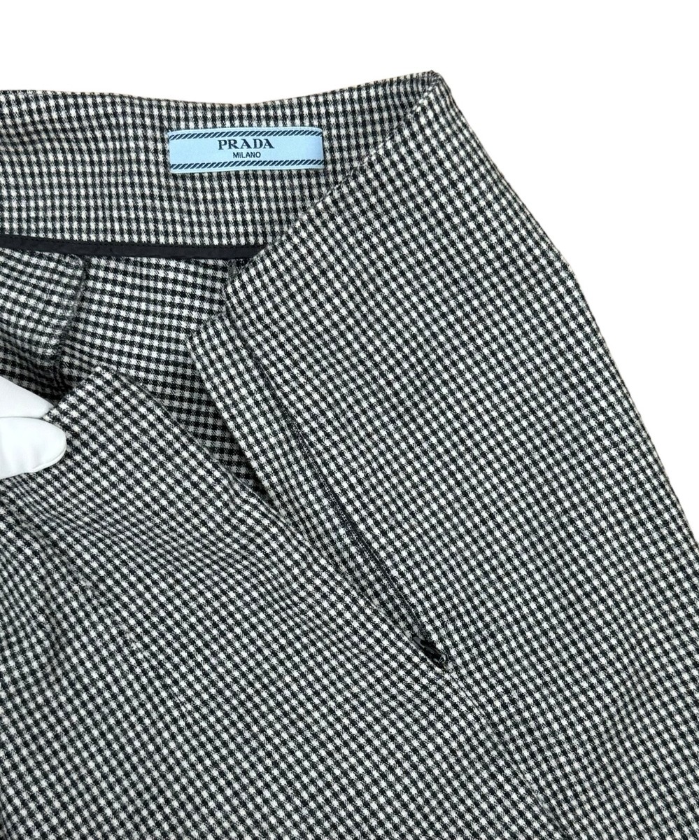 Prada Wool Dress Pants Glen Check size 42 | eBay