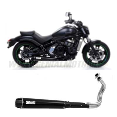 Full Exhaust Arrow Rebel Black C Alu KAWASAKI VULCAN S 650 2014 > 2016