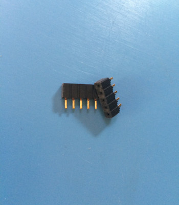 2x CES-105-01-G-S SAMTEC CONNECTOR SOCKET STRIP SKT 5 POSITION 2.54mm 2/units