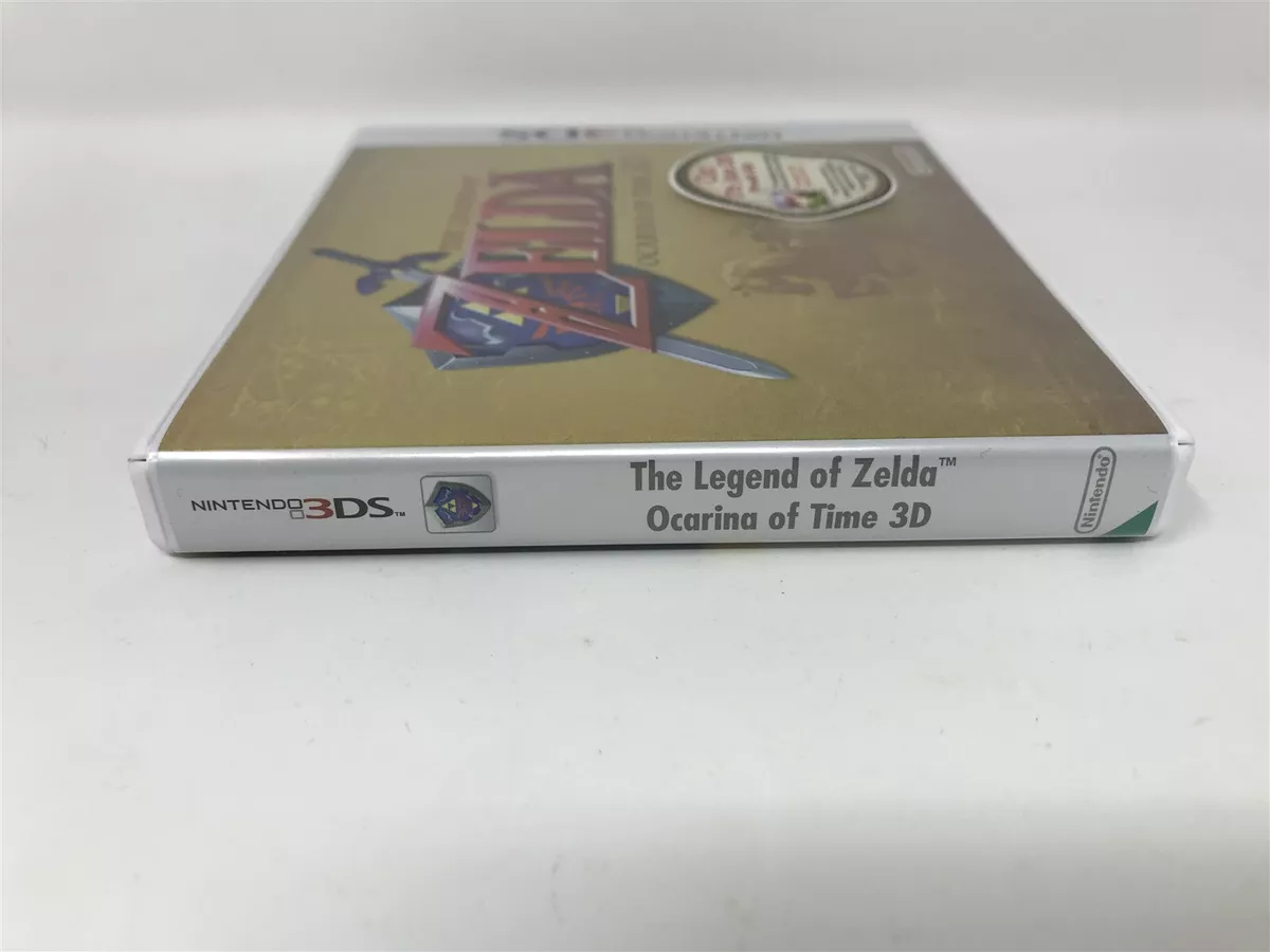 The Legend of Zelda: Ocarina of Time 3D Nintendo 3DS Box Art Cover