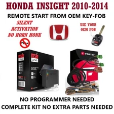 Plug & Play Remote Starter Kit  fits 2010-2014 HONDA INSIGHT  Silent Activation