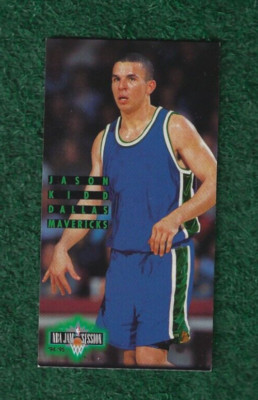 JASON KIDD - NBA HOF - 1994-95 FLEER JAM SESSION ROOKIE CARD # 41 - MAVERICKS
